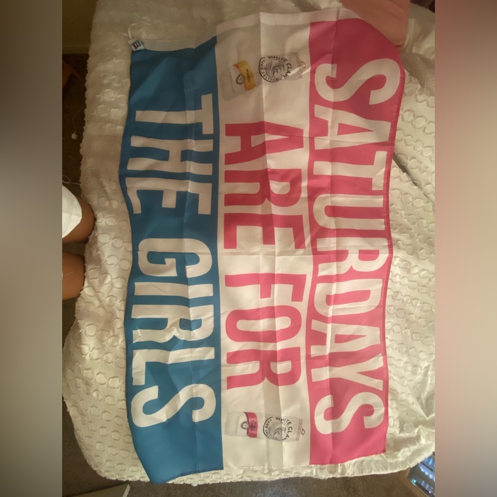 Saturday’s are for the girls flag